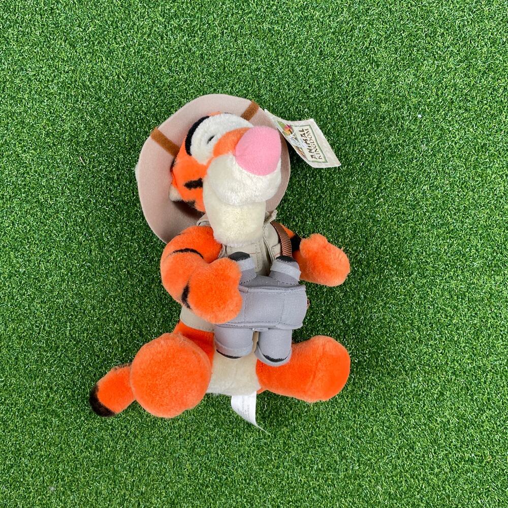 Walt Disney Animal Kingdom Safari Tigger Soft Plush Toy Stuffed Animal